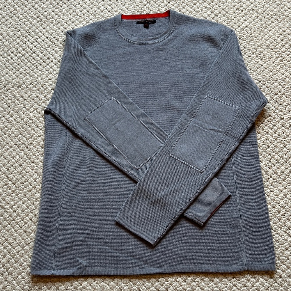 Banana Republic Men's Crewneck Sweater in Gray